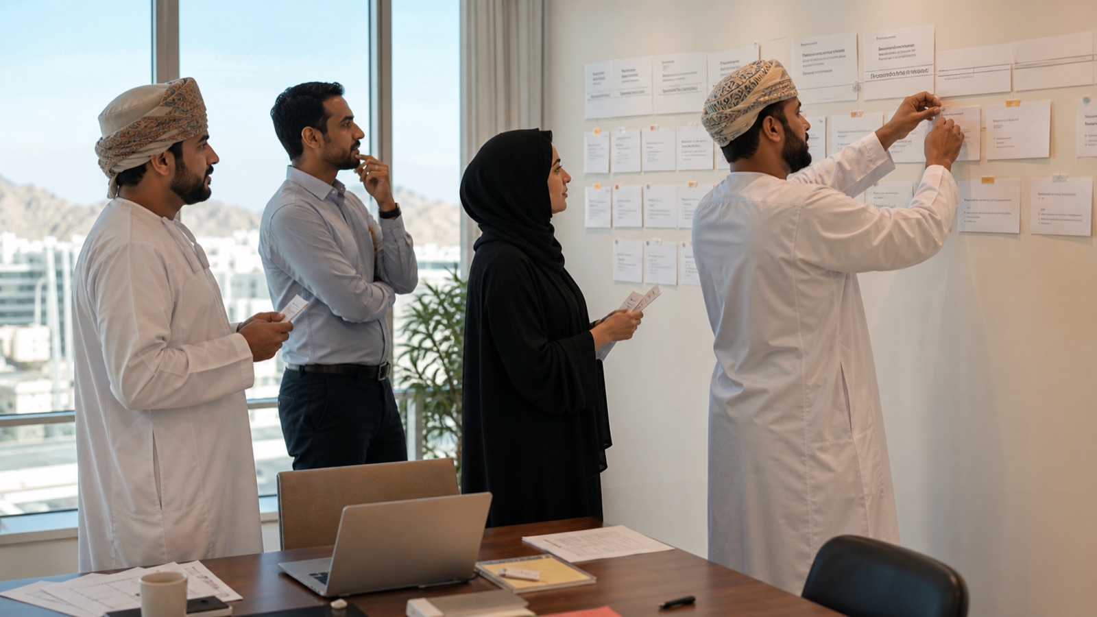 Oman business professionals working on ERP Implementation in Oman: A Practical Roadmap