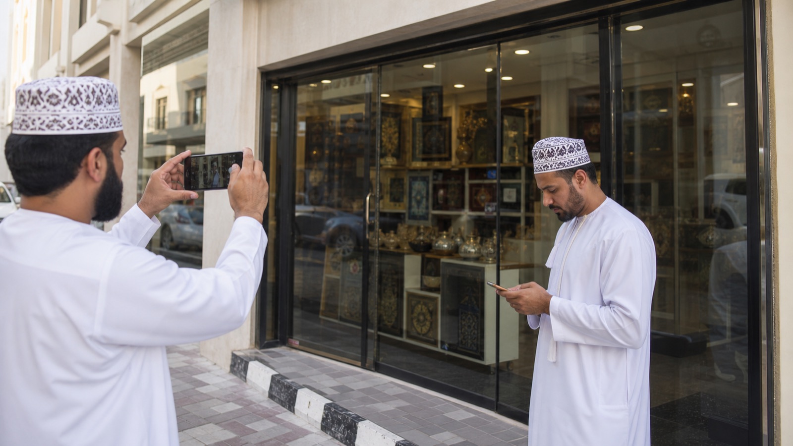 Oman business professionals working on Local SEO in Oman: Google Business Profile Guide