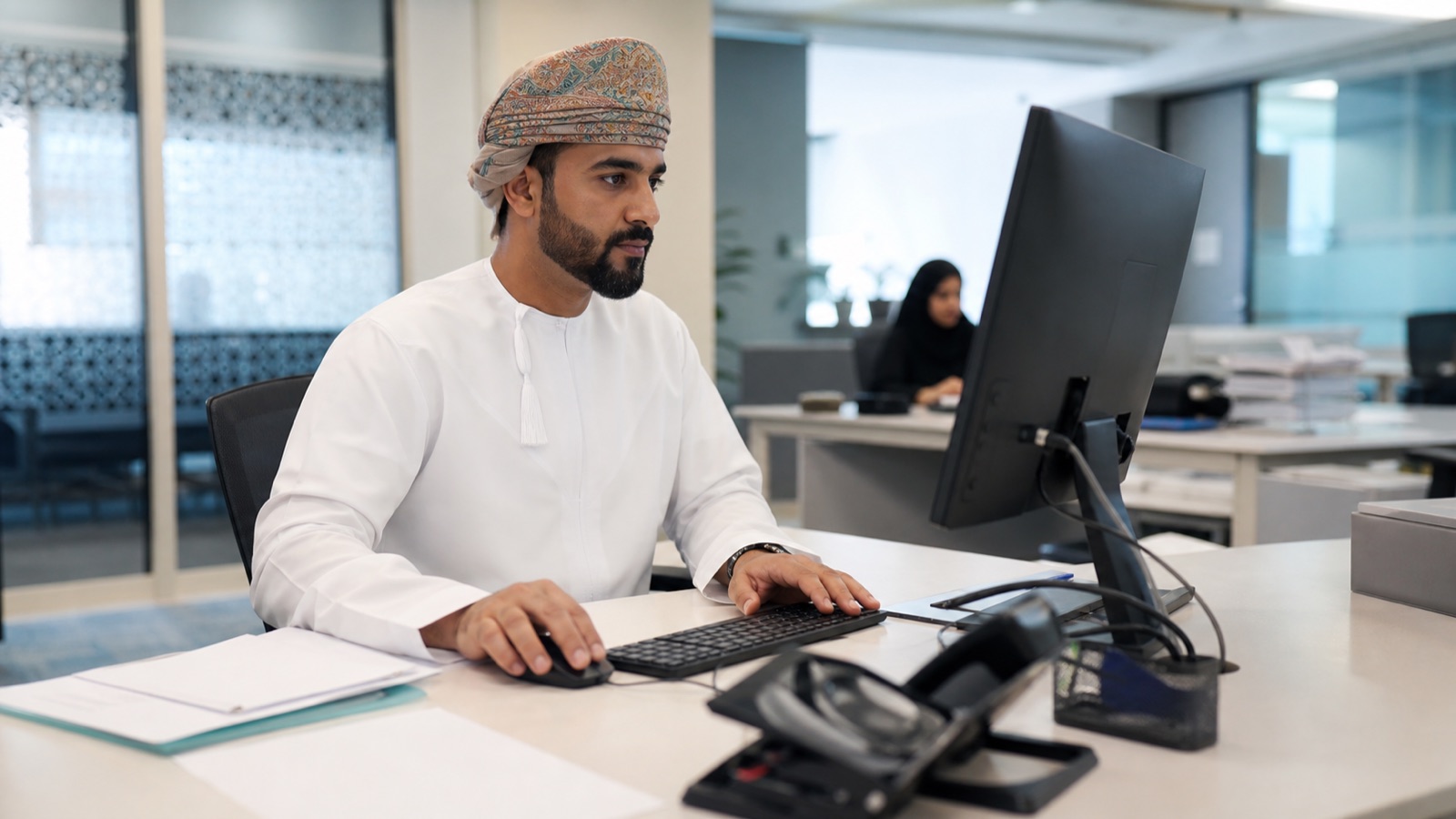 IT team validating business email authentication and domain controls